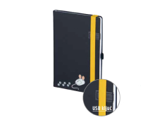 Notesnik A5 z USB ključem